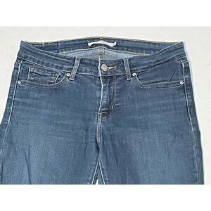 Levi's jeans womens 26 711 skinny tapered 27 x 27 blue